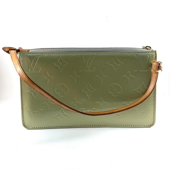 Louis Vuitton Green Lexington Vernis Pochette - Picture 2 of 4